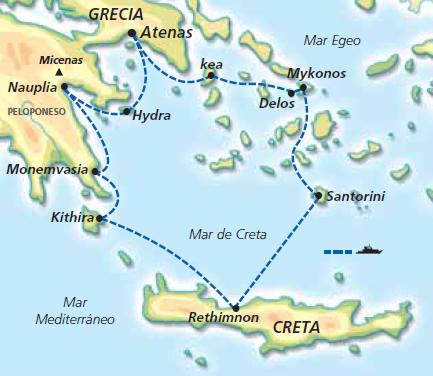 CRUCEROS GRECIA ISLAS GRIEGAS SOLO ISLAS GRIEGAS ISLAS GRIEGAS CLASICAS 